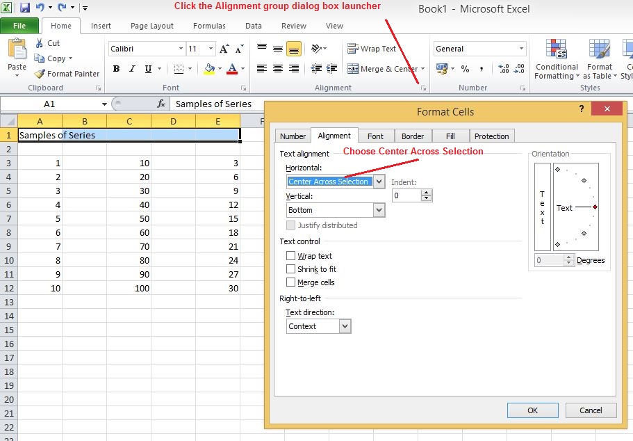 How To Get Text In Centre Of Cell Word